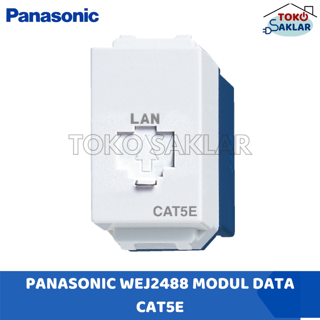 Panasonic WEJ2488 Modul/Outlet Socket data Cat5e WEJ 2488