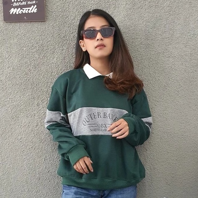 Outher Banks Colar Sweater - Sweater Hoodie Unisex Terbaru