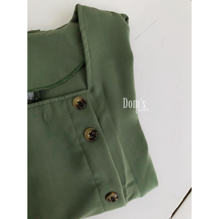 Domscorner-Greysia vintage dress-Army