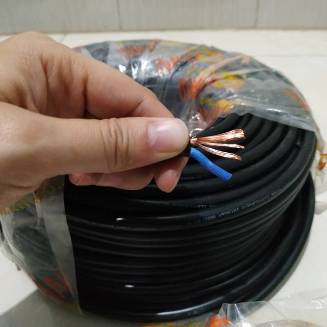 Kabel Listrik Serabut NYMHY 2x1.5mm KITANI