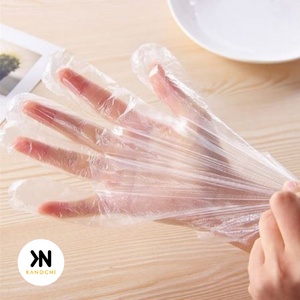 Sarung Tangan Plastik Isi 100Pcs Disposable Plastic Glove Sekali Pakai