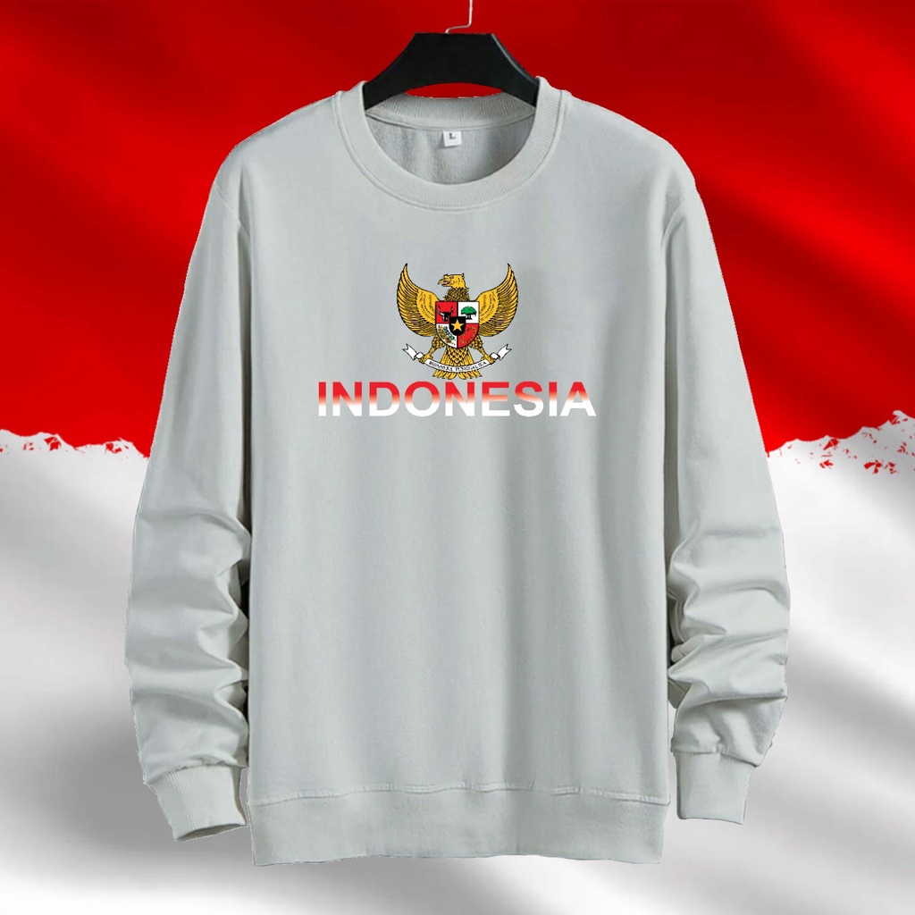 SWEATER UNISEX ( PRIA DAN WANITA ) SWEATER JUMBO, GARUDA INDONESIA