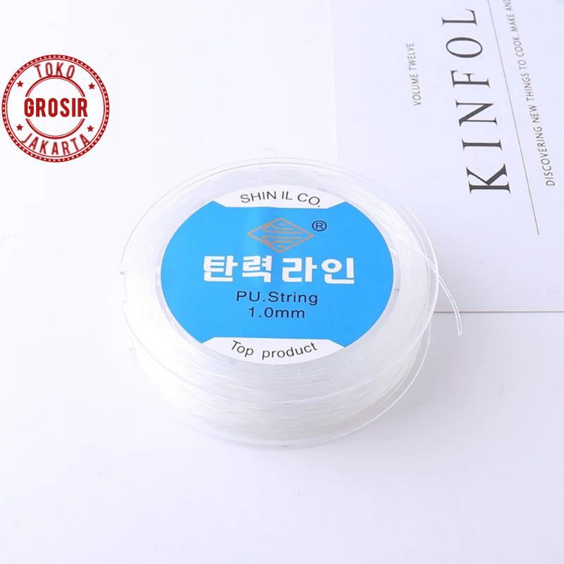 Tali Senar Import Korea Tali Senar Elastis Bahan Gelang Atau Kalung