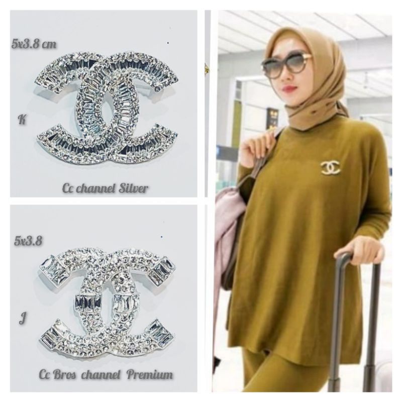 BROS DAGU Kecil Hijab Jilbab Aksesoris Wanita Muslim Cantik Full Mata Bros dagu murah.