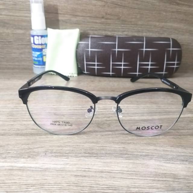 KACAMATA FRAME MOSCOT GRATIS LENSA MINUS.CLINDER.PLUS