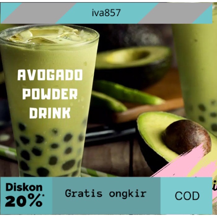 

PROMO Avocado Powder 1Kg / Bubuk Minuman Rasa Alpukat 1kg GRATIS ONGKIR