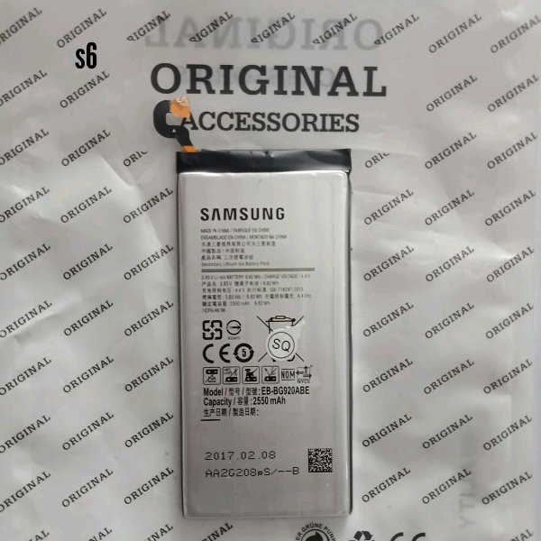 baterai Samsung s6