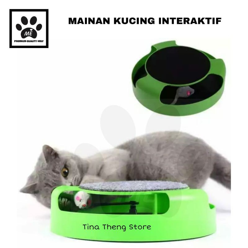 Mainan Kucing &quot;MAINAN INTERAKTIF&quot; Plus Papan Cakar