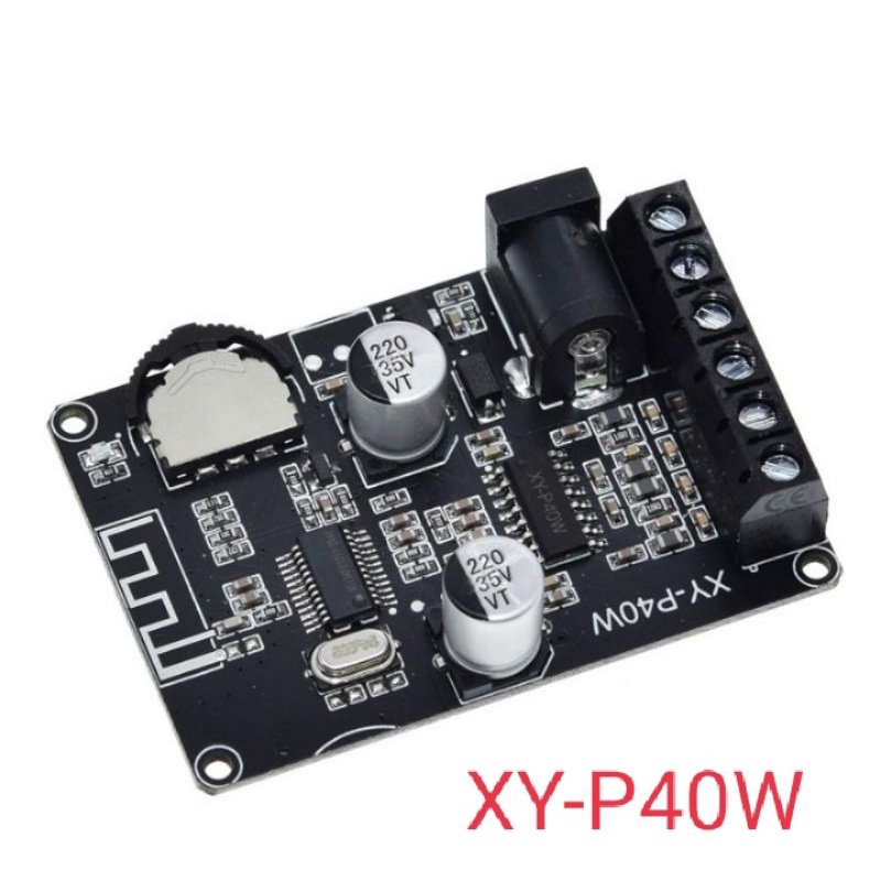 XY-40W stereo audio power amplifier board 40Wx2  Bluetooth 5.0