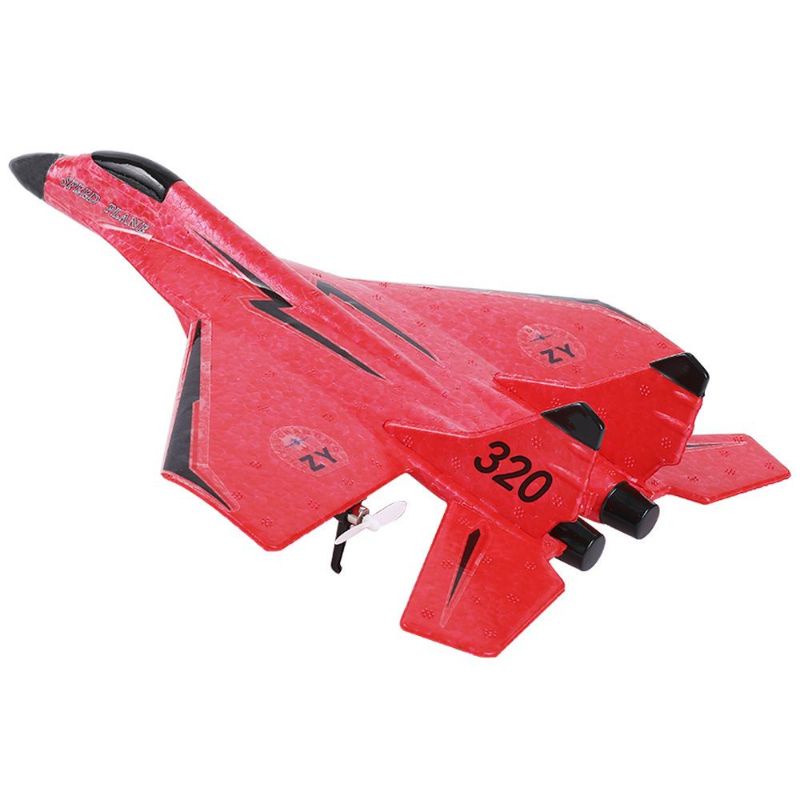 Mainan Pesawat Terbang Remote Control LED Pesawat Glider AirPlane Foam HW27Pro