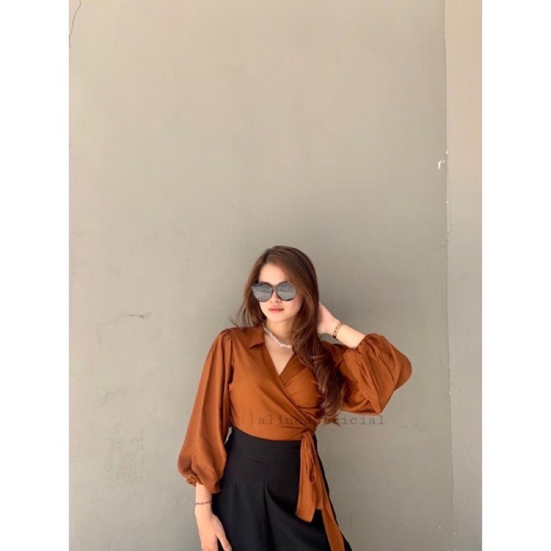 HL FASHION - WRAP TOP / Angelie Wrap Top / Angel Wrap Top