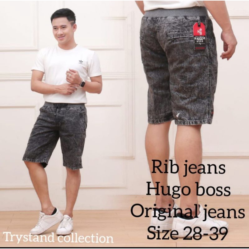 jeans Rip pendek cowok