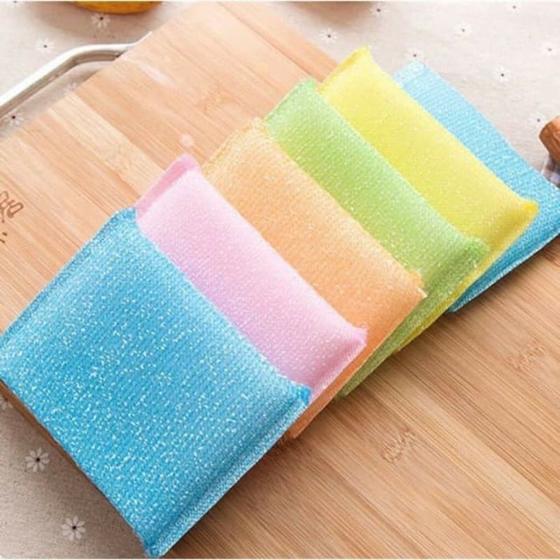 SPON / SPONGE / SPONS CUCI PIRING warna (BESAR)