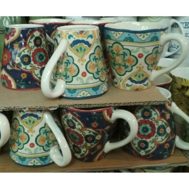 Mug motif maroko produk sango
