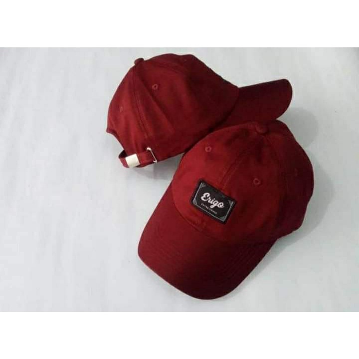 TERMURAH topi distro erigo unisex penambah aura/realpict/bisa COD