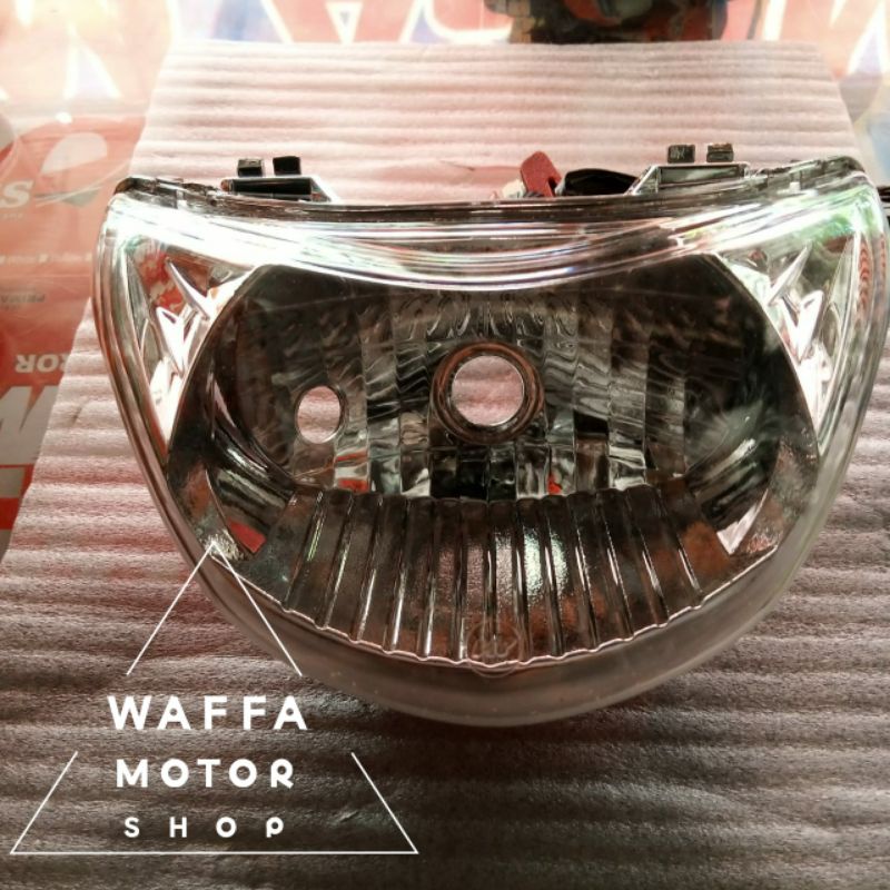 Lampu reflektor depan smash new 2007