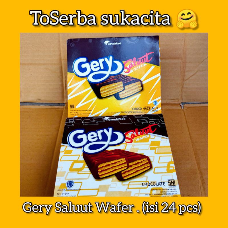 

Gery Saluut Wafer . isi 24 pcs