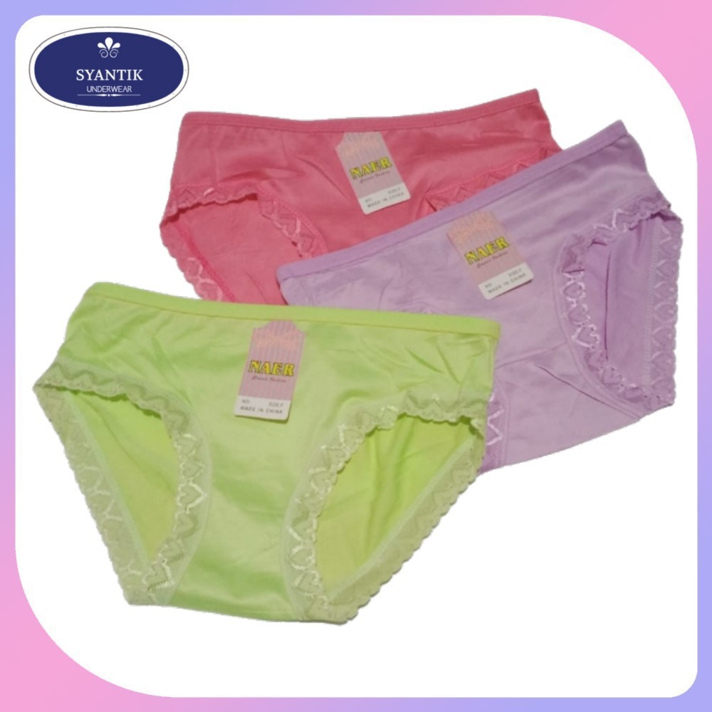 3 PCS CD KANCUT CANGCUT CELANA DALAM WANITA REMAJA SD-SMP TERLARIS TERBARU TERMURAH