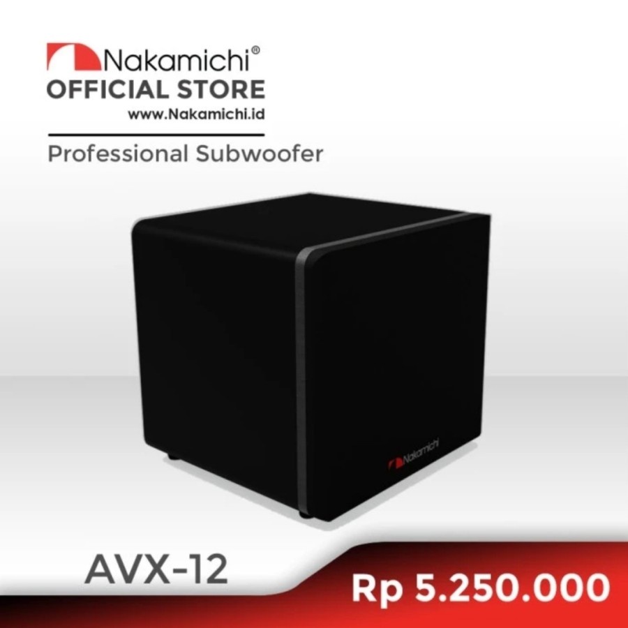 Subwoofer nakamichi 12 inch Avx12 Original Sub woofer aktif avx 12