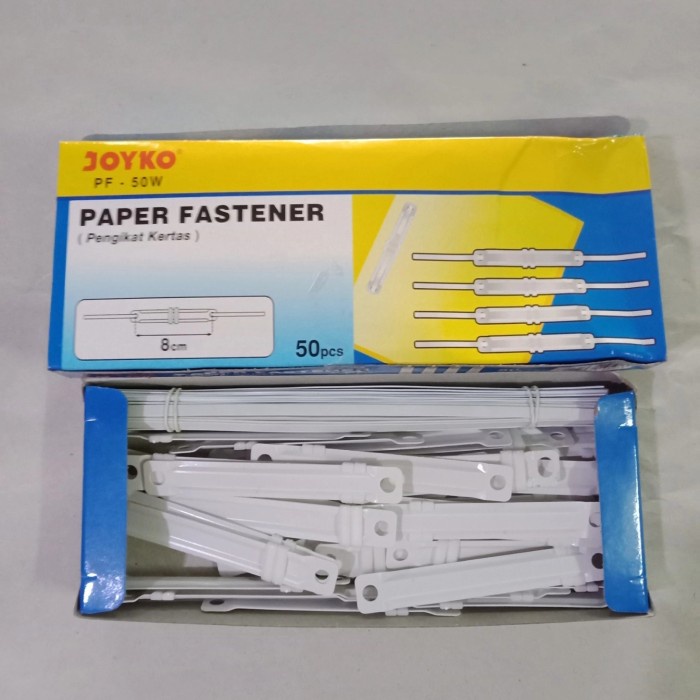 

murah ACCO PLASTIK PAPER FASTENER PENGIKAT KERTAS ISI 50 PCS