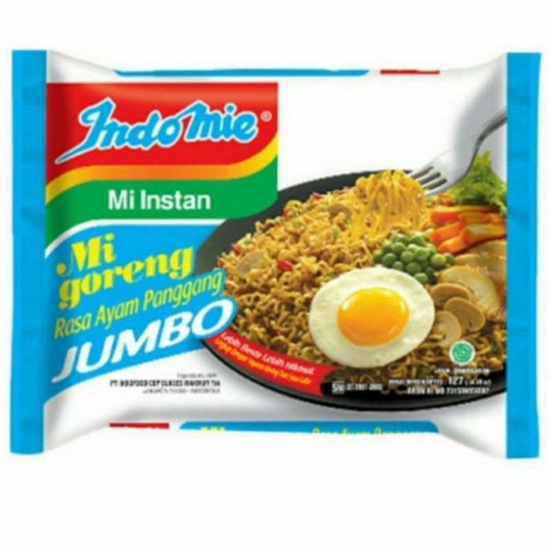 

indomie rasa ayam panggang jumbo