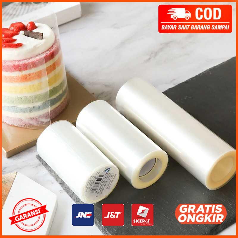 Film Transparant Kue Mousse Cake Surround Collar 15cm 10M MH08