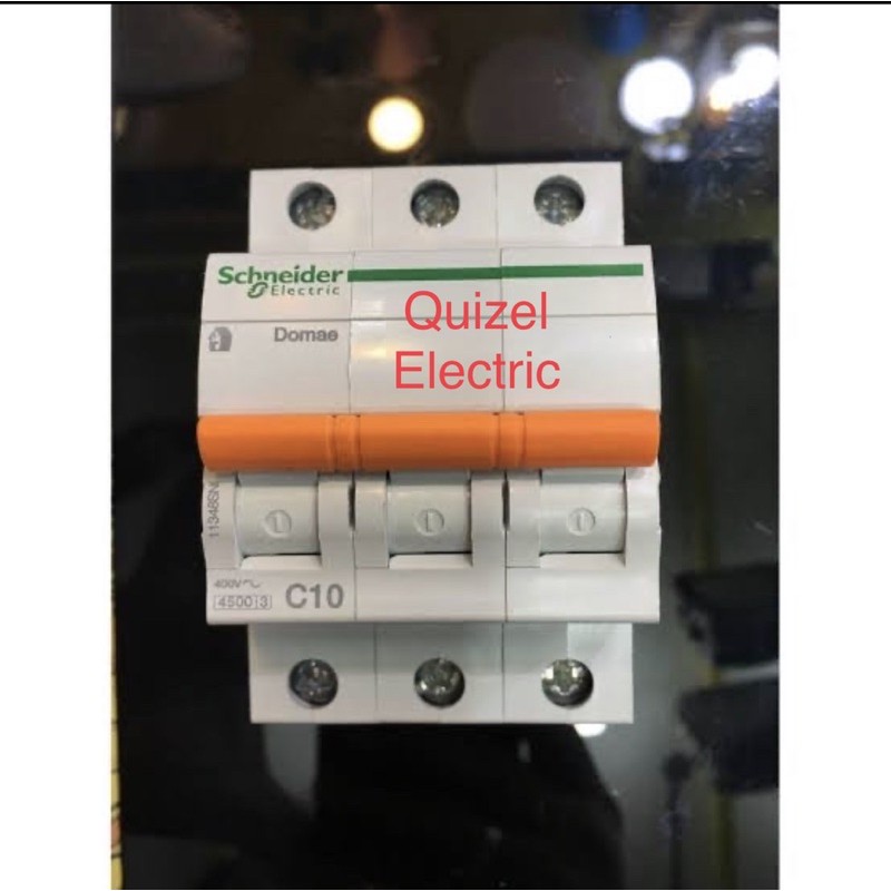 MCB 10A 3P Domae Schneider