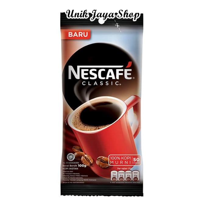 

Gaya Nescafe Classic Kopi Hitam ~ 100% Kopi Murni Terlaris