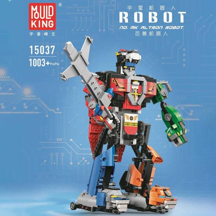 MOULD KING 15037 VOLTRON ALTRON ROBOT WITH RC BRICKS