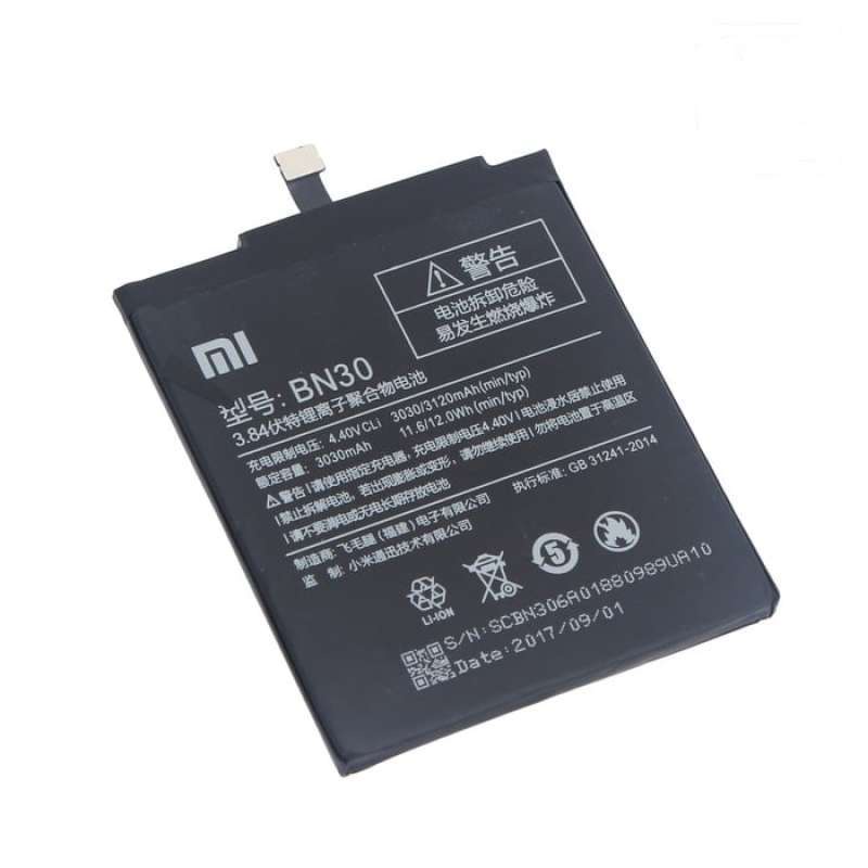 Baterai Handphone XiaoMi BN30 Redmi 4A Original OEM Battery Batrai Batre BN 30 Xiao Mi HP