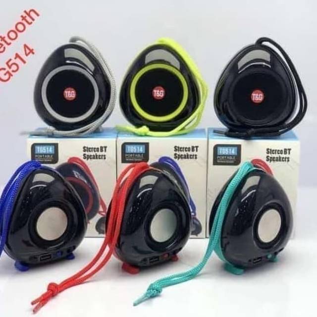 Speaker Bluetooth T&amp;G 514 original portable wireless speaker(super bass)