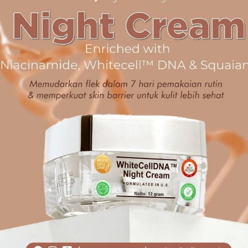 (NEW)MS Glow Serum White Cell DNA / Night Cream White Cell DNA