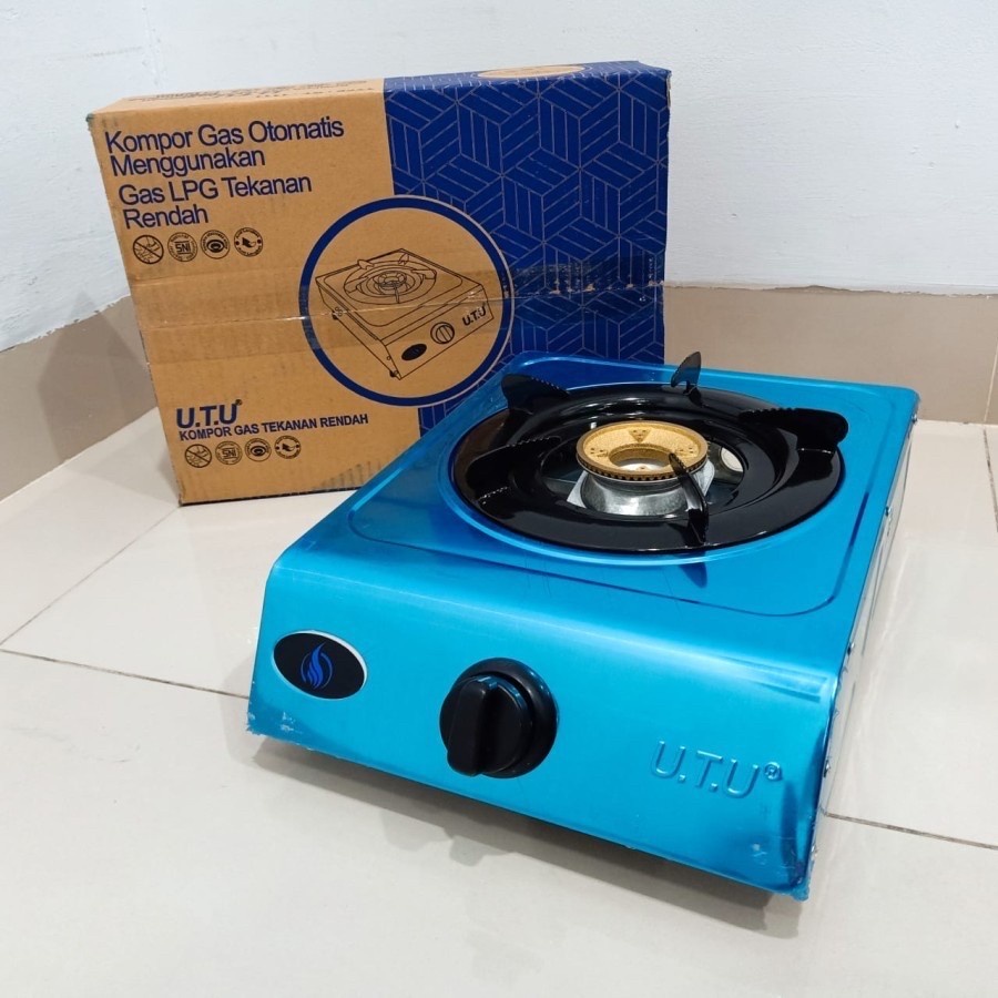 CH Kompor GAS 1-Tungku merek UTU BAHAN stainless