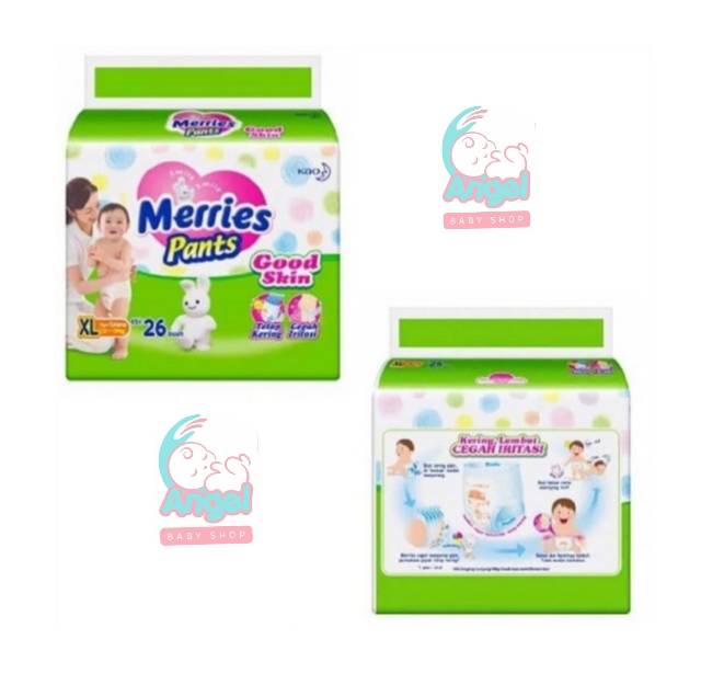 Merries Pants NB-S40 / M32 / L30 / XL26 /M48/ L42/ XL38  POPOK BAYI
