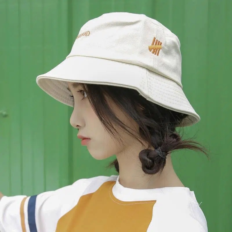 Topi bucket Pria / Wanita Gaya Hip Hop Untuk Outdoor / Olahraga / Pantai