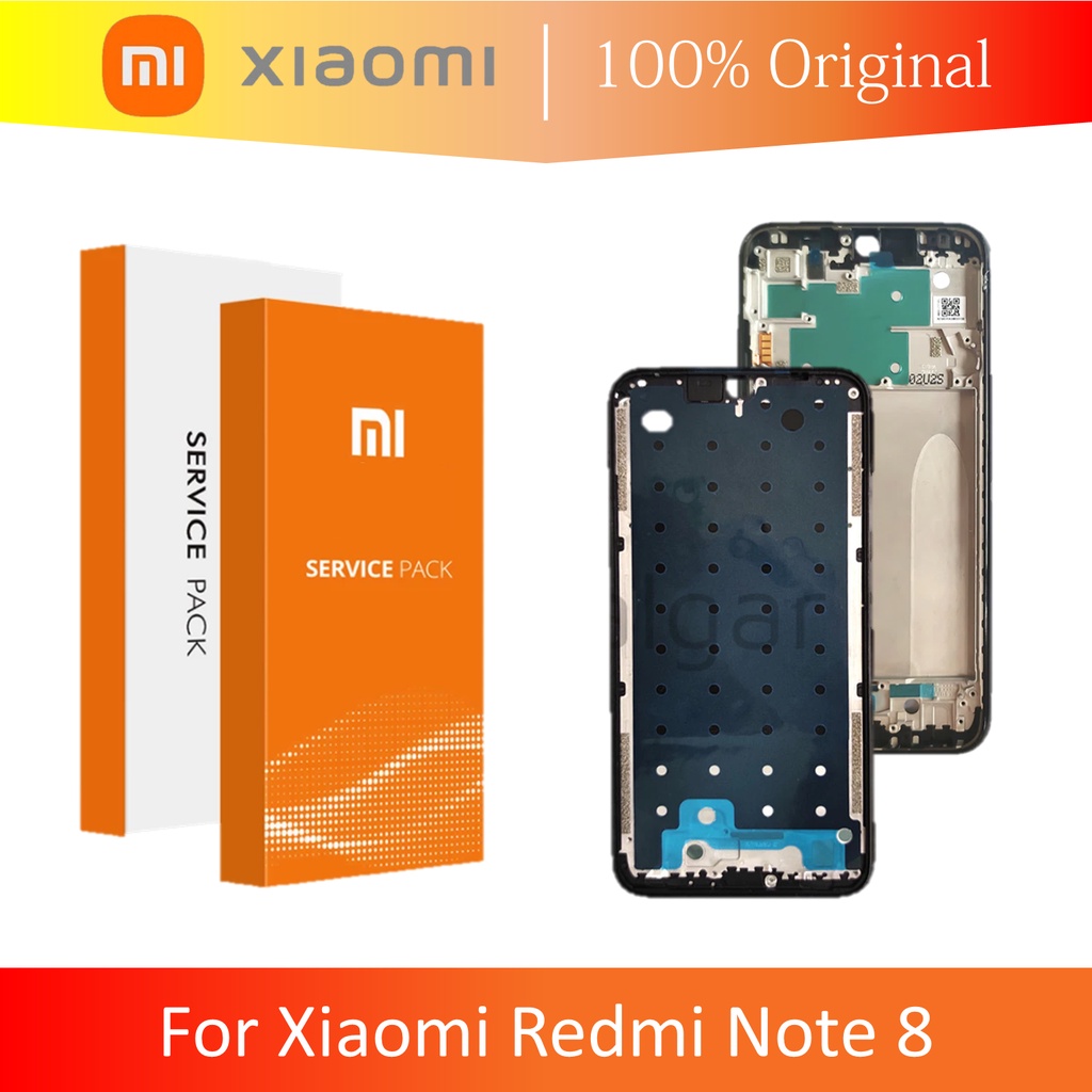 (ORIGINAL 100% XIAOMI) MIDDLE FRAME BEZEL RANGKA TULANG LCD XIAOMI REDMI NOTE 8