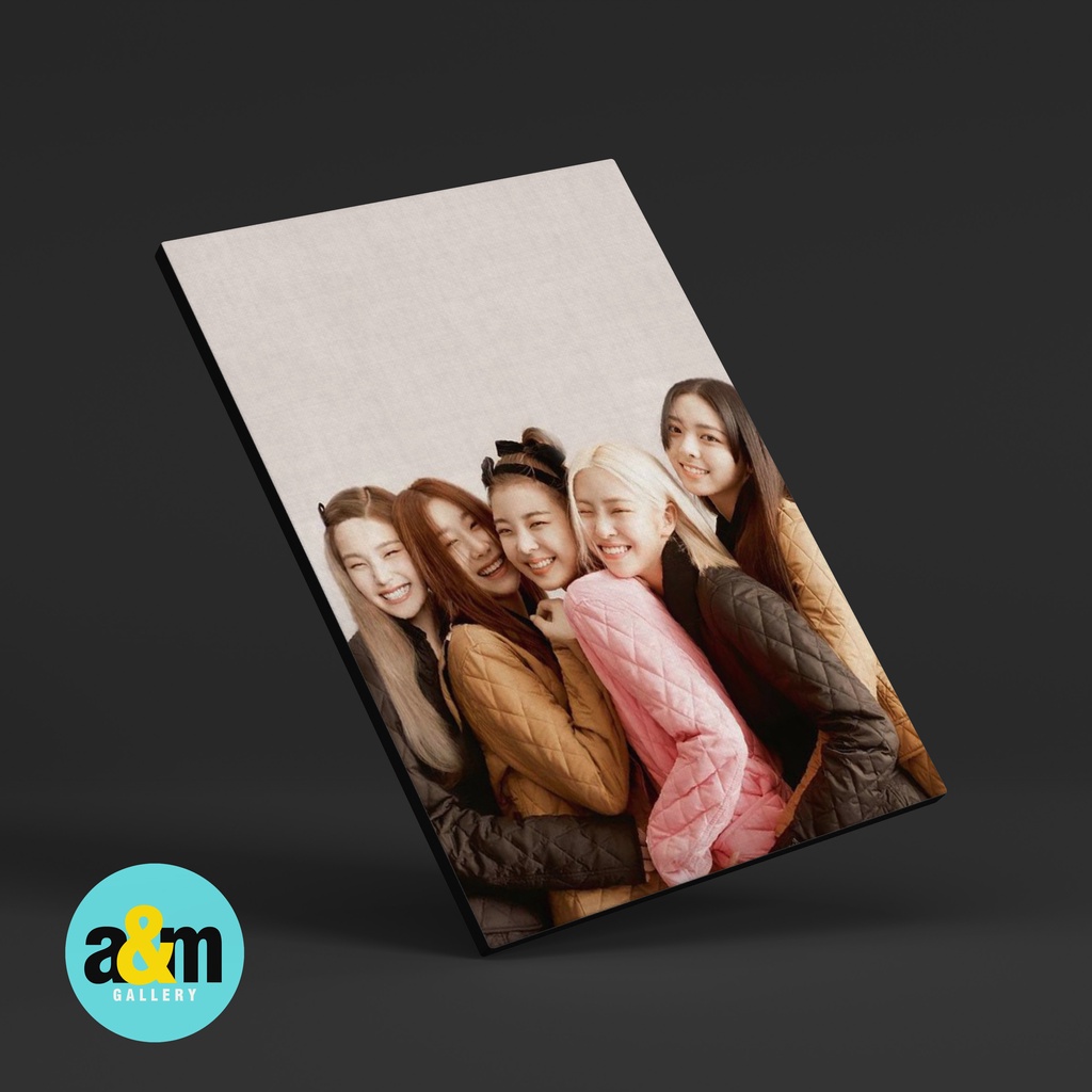 Poster Kayu ITZY Hiasan Dinding Dekorasi Kamar Girl Group Korea I Poster Kayu K-POP Dekorasi Kamar - A&amp;M