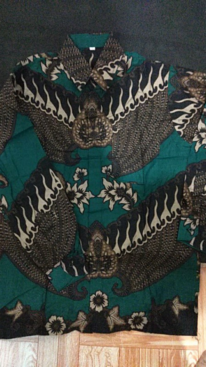 Batik Pria Jumbo Big Size Kemeja Batik Lengan Panjang M L Xl Xxl Xxxl Xxxxl Xxxxxl 09