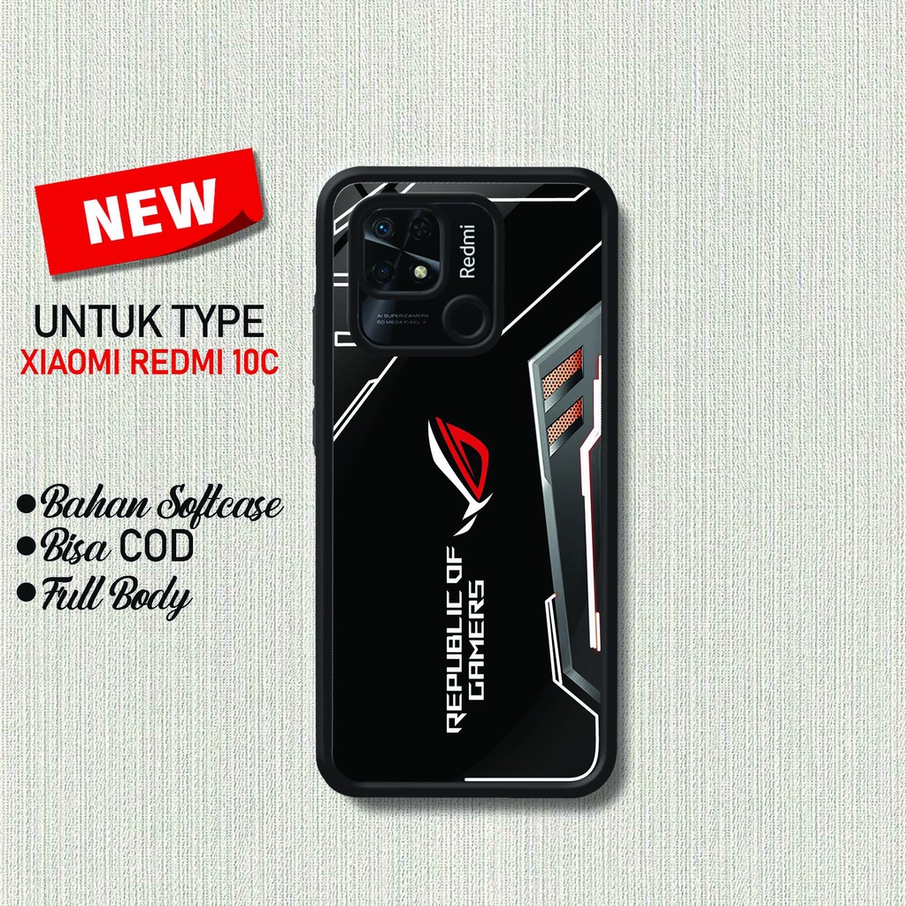 Case Redmi 10C - Hardcase Xiaomi Redmi 10C  - Softcase Xiaomi Redmi 10C - Cassing Elegant Xiaomi Red