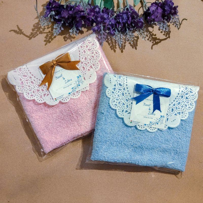 Souvenir Sapu Tangan Handuk - Souvenir handuk murah