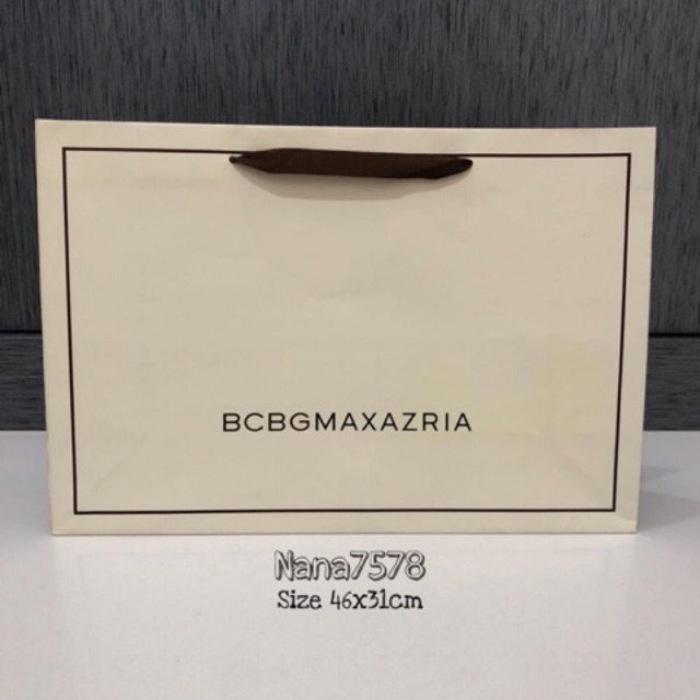 

BCBG maxazaria paperbag L