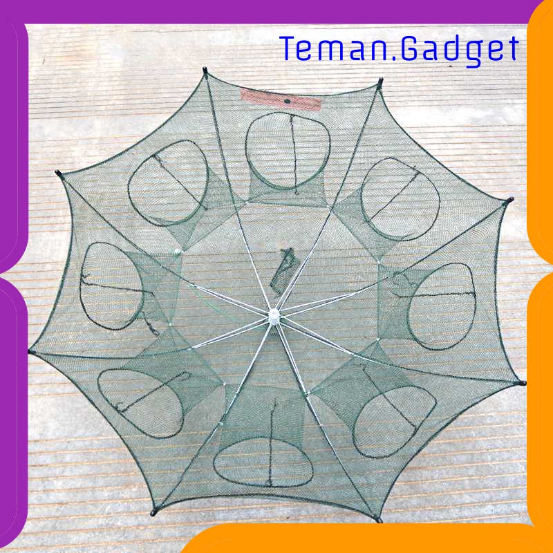 TG-IF279 JARING PANCING IKAN HEXAGONAL 8 HOLE FISHING NET TRAP CAGE