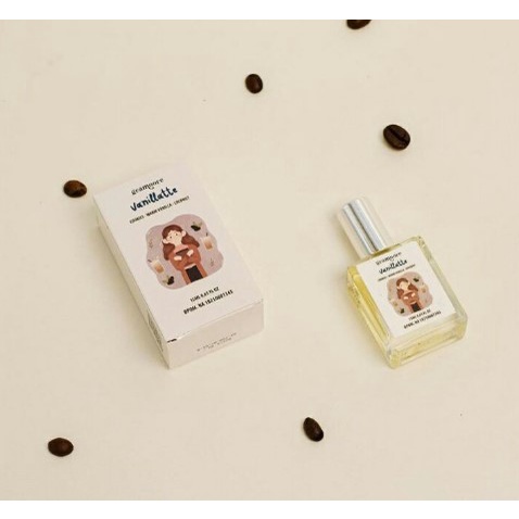 (BPOM) GEAMOORE ADDICTED SERIES Spray 15ml Parfume unisex | Geamoore Parfum Spray 11ml Premium Series-VANILALATTE - 15ML