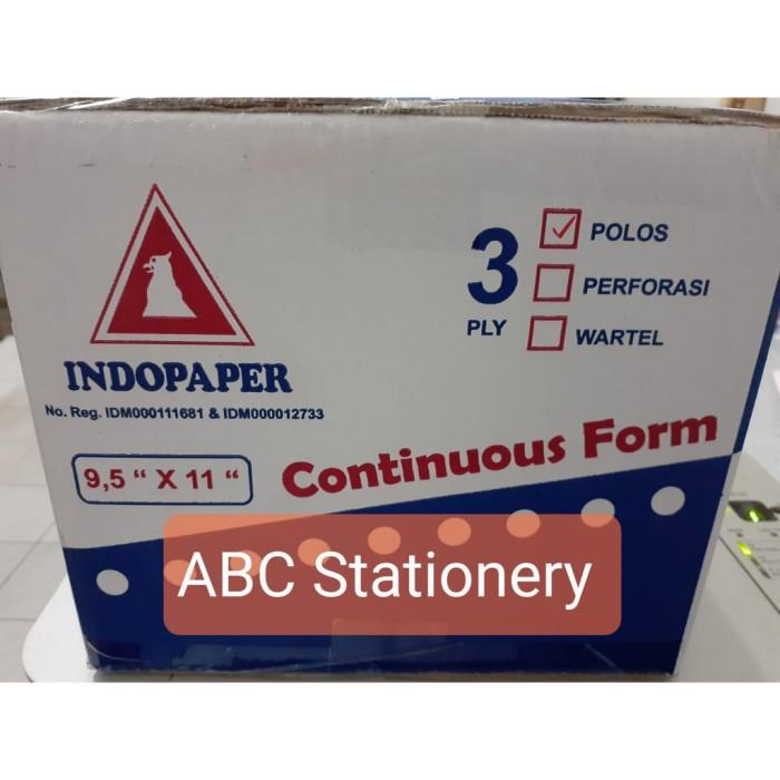 

Kertas Fax | Terpopuler Continuous Form Kertas Komputer 3 Ply Ncr Indopaper Kualitas Terbaik