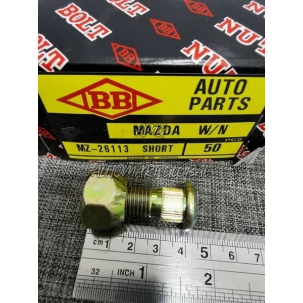 Baut roda ford ranger mazda bt50 pendek asli japan