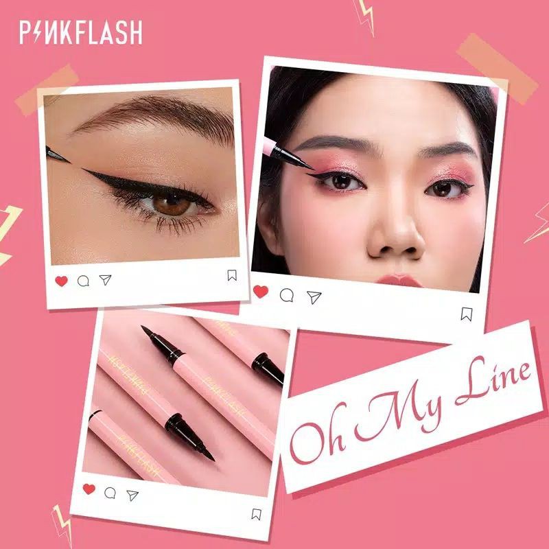 Eyeliner PINKFLASH Waterproof Pigmented &amp; Long Lasting