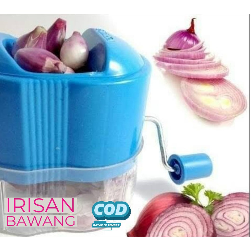 Gilingan Bawang / Onion Slicer/Alat Penggiling / Perajang / Pengiris / Pengupas Irisa