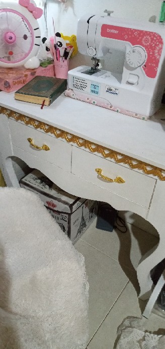 Handle Tarikan Meja Lemari - Tarikan Lari - Tarikan Laci Crome Emas Antik