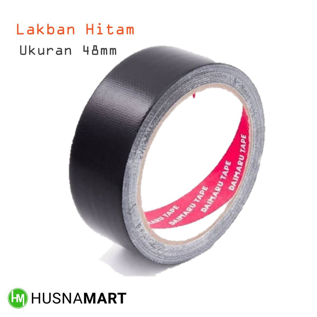 

Lakban Hitam / Selotip / Perekat / Isolasi ukuran 48mm