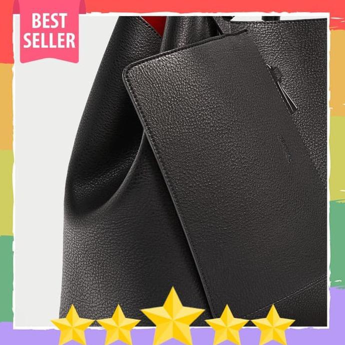 ZARA ORI 2 IN 1 REVERSIBLE TAS TOTE BAG FREE POUCH TERLARIS CODE